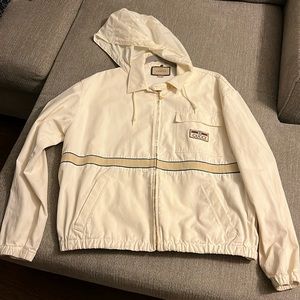 Gucci Cotton x Nylon Jacket white